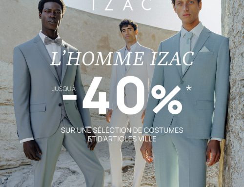 OFFRE L&rsquo;HOMME – IZAC