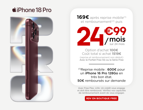 Offre Free – iPhone18Pro